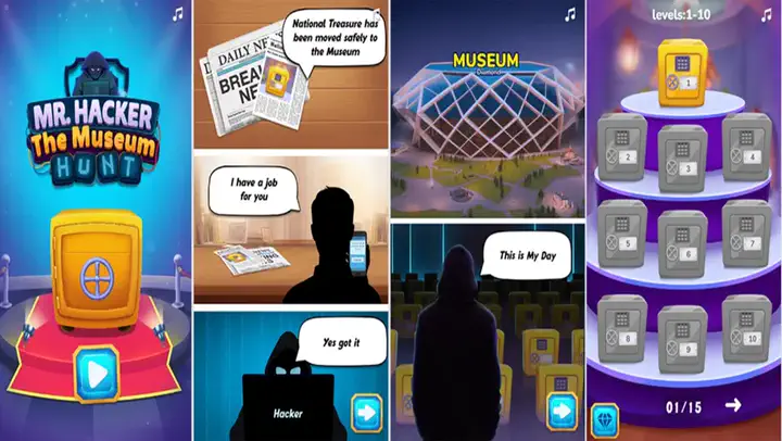 Mr Hacker The Museum Hunt banner