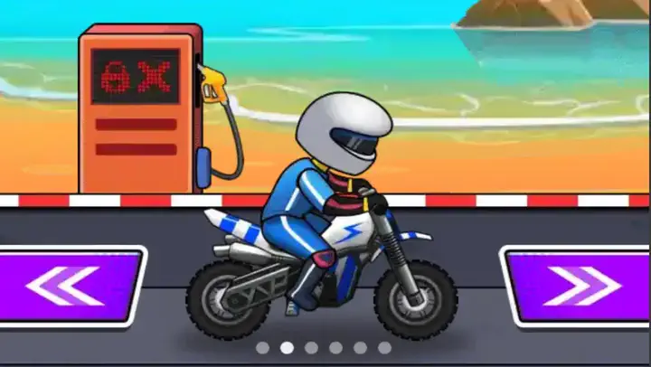 Line Motorcycle banner